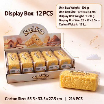 Sachima Moldable Squishy Stress Toy — product view