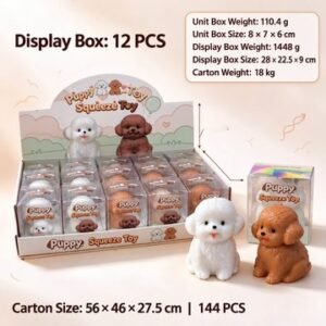 Puppy Moldable Squishy Stress Toy — product view