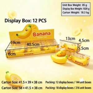 Banana Moldable Squishy Stress Toy — product view