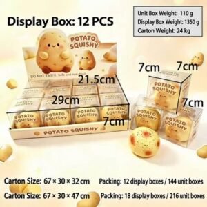 Potato Moldable Squishy Stress Toy — product view
