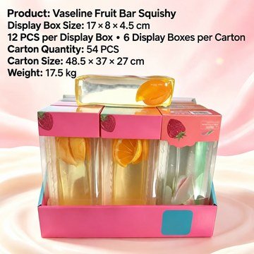 Fruit Bar Jelly Squishy Stress Toy — product view