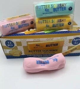 Butter Stick Crunchy Squishy Fidget Toy — product view