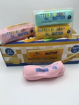 Butter Stick Crunchy Squishy Fidget Toy — product view