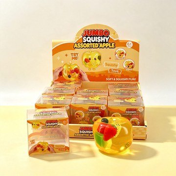 Christmas Fruit Jelly Squishy Stress Toy — product view