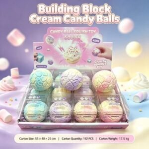 Cream Candy Ball Crunchy Squishy Fidget Toy — product view
