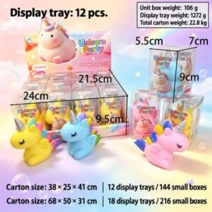 Unicorn Crunchy Squishy Fidget Toy — product view