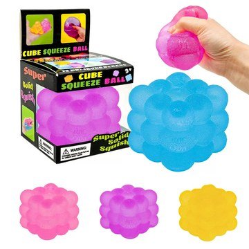Rounded Bubble Cube Slow Rebound Squishy Toy — product view
