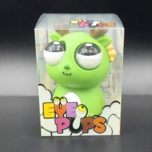 Green Eye Popping Dragon Squeeze Fidget Toy — product view
