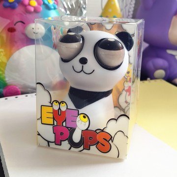 Eye Popping Panda Squeeze Fidget Toy — product view